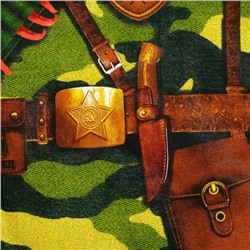 Фартук "Доляна" Генерал кухни, 60х70 см, 100% хлопок, рогожка