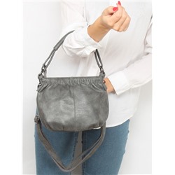 Сумка женская искусственная кожа Ch&K-9002,  1отд,  плечевой ремень,  серый 257618