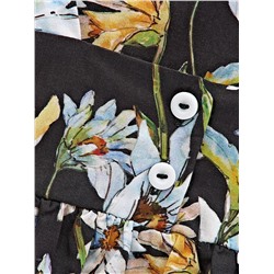 Платье UD 7653 темн.ромашки