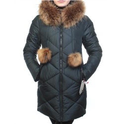 857 Куртка зимняя для девочки MALIYANA размер 6 - рост 116 см