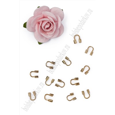 Протектор для тросика 4,5*4 мм (200 шт) SF-7679, светлое золото