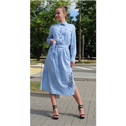 Arisha 1253 голубой, Платье