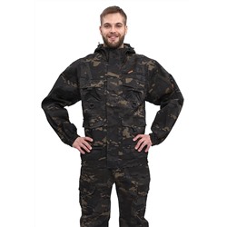 Костюм "БАРС" куртка/брюки, цвет: кмф "Мультикам черный", ткань: Грета