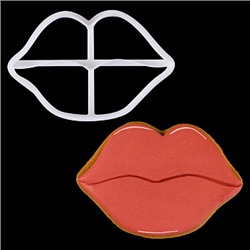 Вырубка для пряника  "Губы"  пластик, 7*11 см