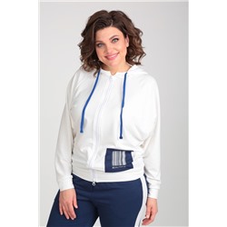 Michel chic 1328 синий-белый, Брюки,  Джемпер