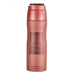 VELVET ROSE Perfumed Spray, Lattafa (БАРХАТНАЯ РОЗА парфюмерный спрей, Латтафа), 200 мл.