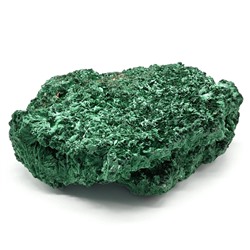 Минерал малахита плисового 175*120*60мм, 1453г