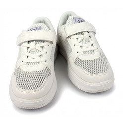 AL9573 бел Кроссовки для девочек (32-37)/6