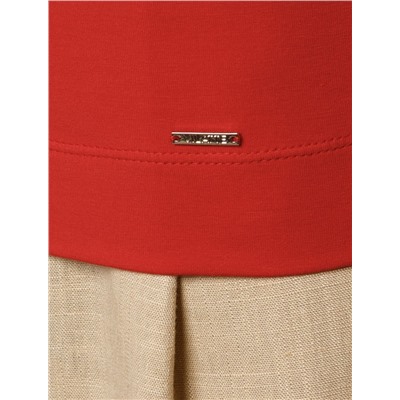 Топ из премиального хлопка с эластаном