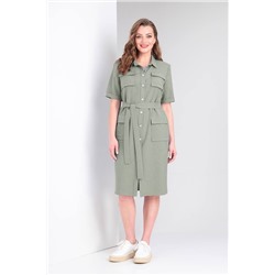 Vilena 805 светлый_хаки, Платье