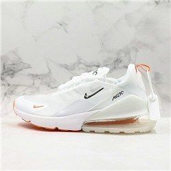 Кроссовки Nike Air Max 270 white/orange