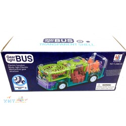 Автобус с шестеренками (свет, звук) YJ388-55, YJ388-55 / 8899-139