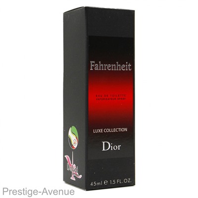 Компактный парфюм Christian Dior Fahrenheit edt for men 45 ml