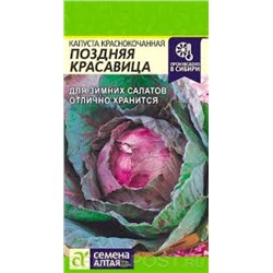 Капуста Краснокочанная Поздняя Красавица (Сем.Алтая) 0,3г