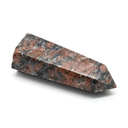 Кристалл из камня гранитогнейс "Карандаш" 34*28*92мм 157г.
