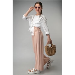 Льняные брюки для девочки Happyfox