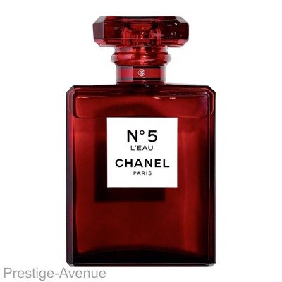 Сhanеl №5 L'eau Red Edition edP 100 мл Made In UAE (в подарочном пакете)