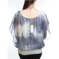 15A201 Блузка женская (95% хлопок, 5% эластан) размер 56