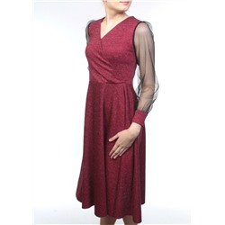 G1901 Платье женское (65% хлопок, 35% полиэстер) размер 42