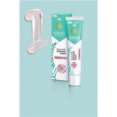 NOMARKS Ayurvedic Antimarks cream For NORMAL skin Bajaj (Крем для нормальной кожи от темных пятен, Баджаж), 25 г. - СРОК ГОДНОСТИ ДО 31 ДЕКАБРЯ 2024 ГОДА