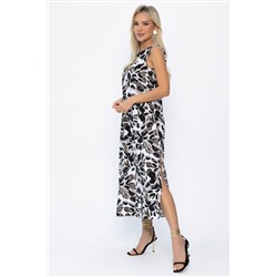 Платье Санти (серо-коричневое) П13910-29М