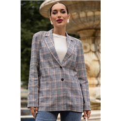Жакет Нэри (корица/клетка) Б14110-33М