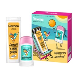 Набор подар. REXONA Цитрусовый фреш (Дез-стик+Гель-душ 200мл)