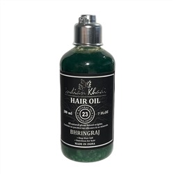 Hair Oil BHRINGRAJ, Indian Khadi (Масло для волос БРИНГРАДЖ, Против выпадения волос, Индиан Кхади), 200 мл.