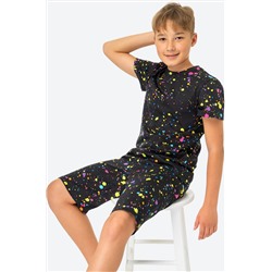 Хлопковый костюм для мальчика Happyfox