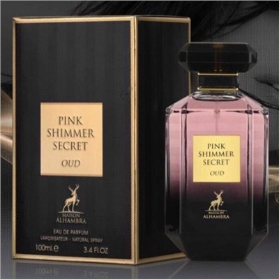 AL HAMBRA  PINK SHIMMER SECRET OUD 100ml edp/жен. M~