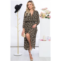 Платье "Леди Шик" (беж) П5478