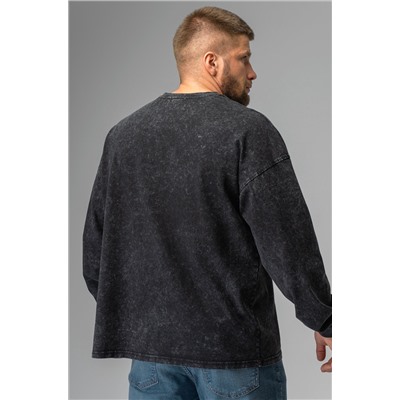 Мужской лонгслив оверсайз Happyfox