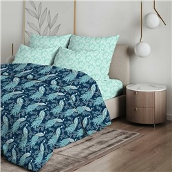 КПБ "Павлины" бязь хлопок 100% Семейный