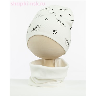 03-4-IT Комплект (шапка+снуд) (50-52)