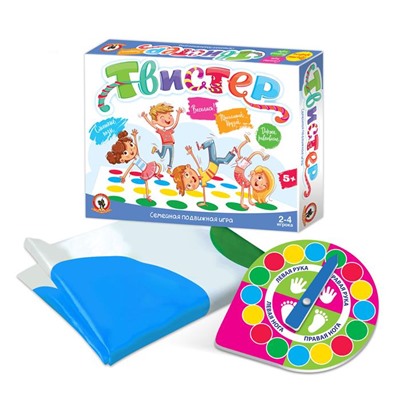 Игра Твистер 5+ (поле 120*180см) 03661 Русский стиль РОССИЯ