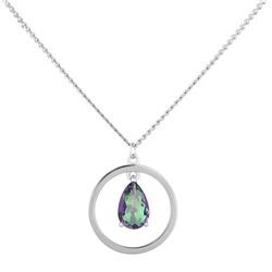 Колье, мистик кварц, Ю-55058р