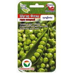 Горох Шугар Флеш (Сиб.сад) 4г