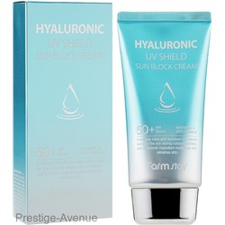 Солнцезащитный крем с гиалуроновой кислотой FarmStay Hyaluronic UV Shield Sun Block Cream SPF50,70g