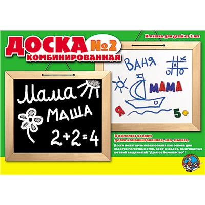 Магнитная доска на стену №2