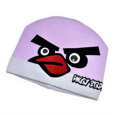 Шапка "Angry Birds" -01 (violet)