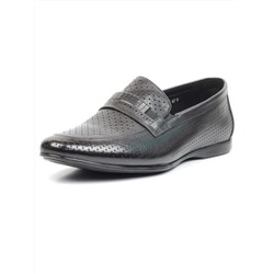 C150-1 BLACK Полуботинки мужские (натуральная кожа) размер