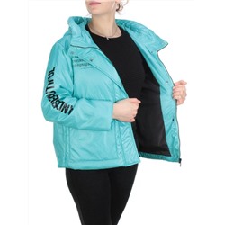 005 TURQUOISE Куртка демисезонная женская (100 гр. синтепон) размер 2XL(50) - 56 российский
