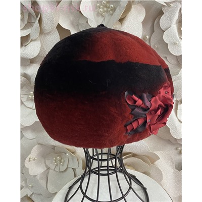 Француз Роза кролик рекс Берет женский (56-58)