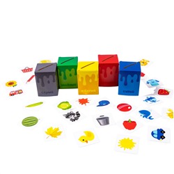 Развивающая игра для маленьких «Разноцветный мир». Серия Умный сортер