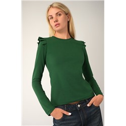 Женский лонгслив с крылышками Happyfox