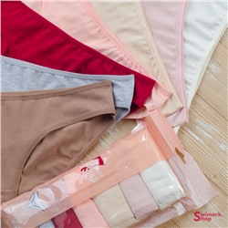 Набор женских трусиков BIKINI Classic, NO NAME 70200, 7 шт/уп (неделька)