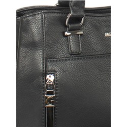 Сумка женская искусственная кожа GT-63369DB H 1868-1/109A-1,  2отд,  плечевой ремень,  черный 256838