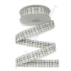 Лента декоративная 2,5 см*10 ярд (SF-7540) №4