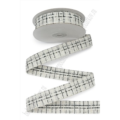 Лента декоративная 2,5 см*10 ярд (SF-7540) №4