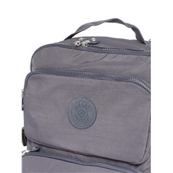 Рюкзак жен текстиль JLS-HQ-1004,  1отд,  6внеш+3внут карм,  серый 256428